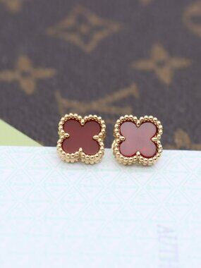 Van Cleef & Arpels Red Earrings